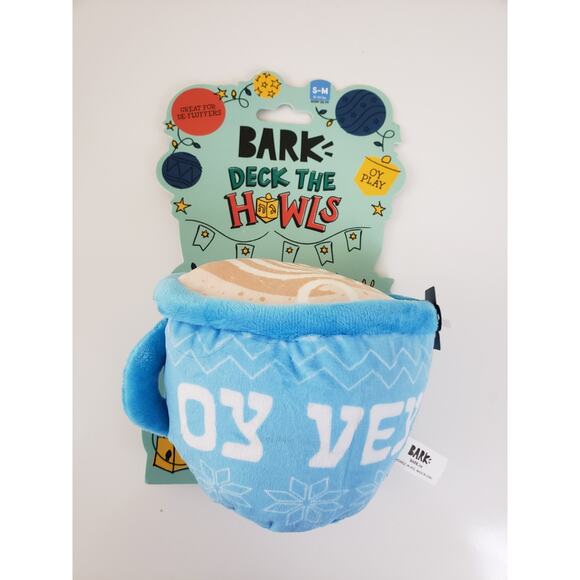 Bark Deck The Howls Seasons Sweetings Greetings Mug/ Menorah Candle Dog Toy Lot - Picture 2 of 4